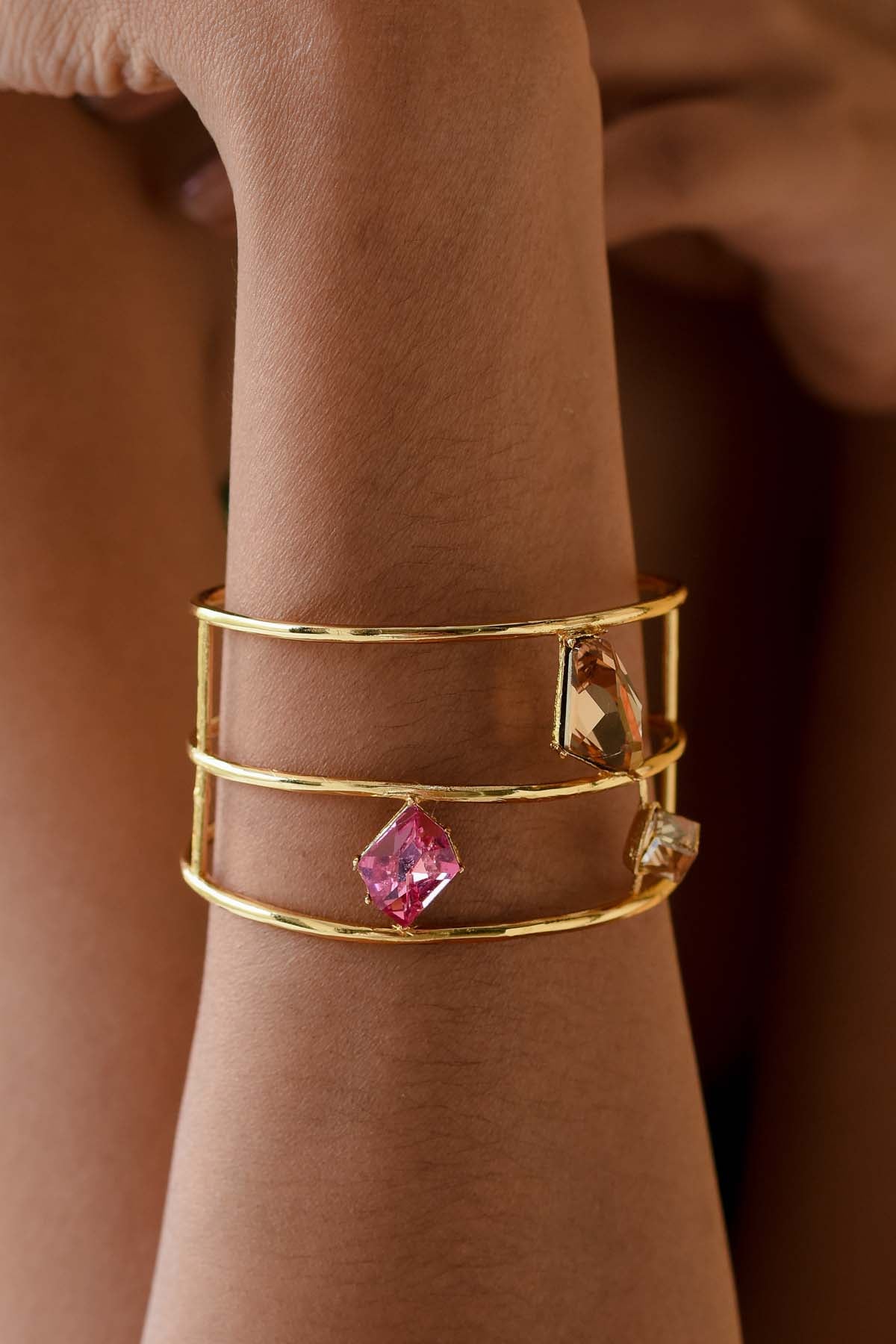 Buy Swarovski Studded Bracelet For Women Online at ScrollnShops